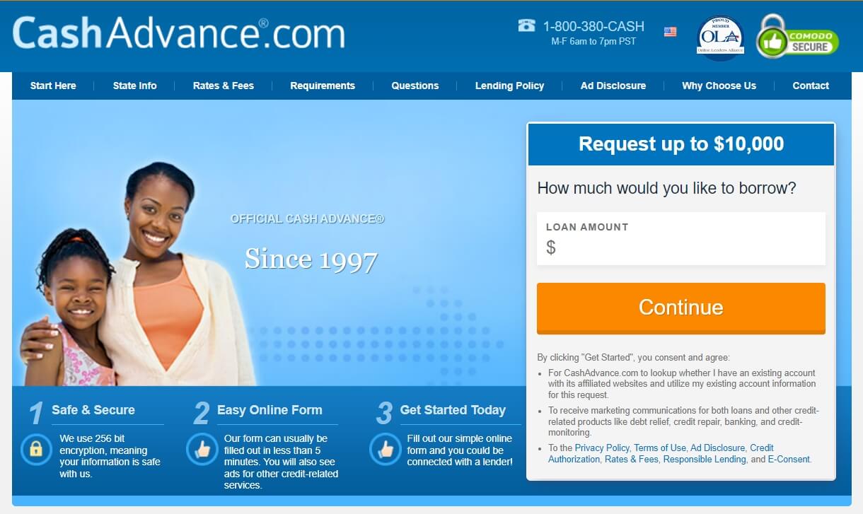 Best Online Payday Loans CashAdvance
