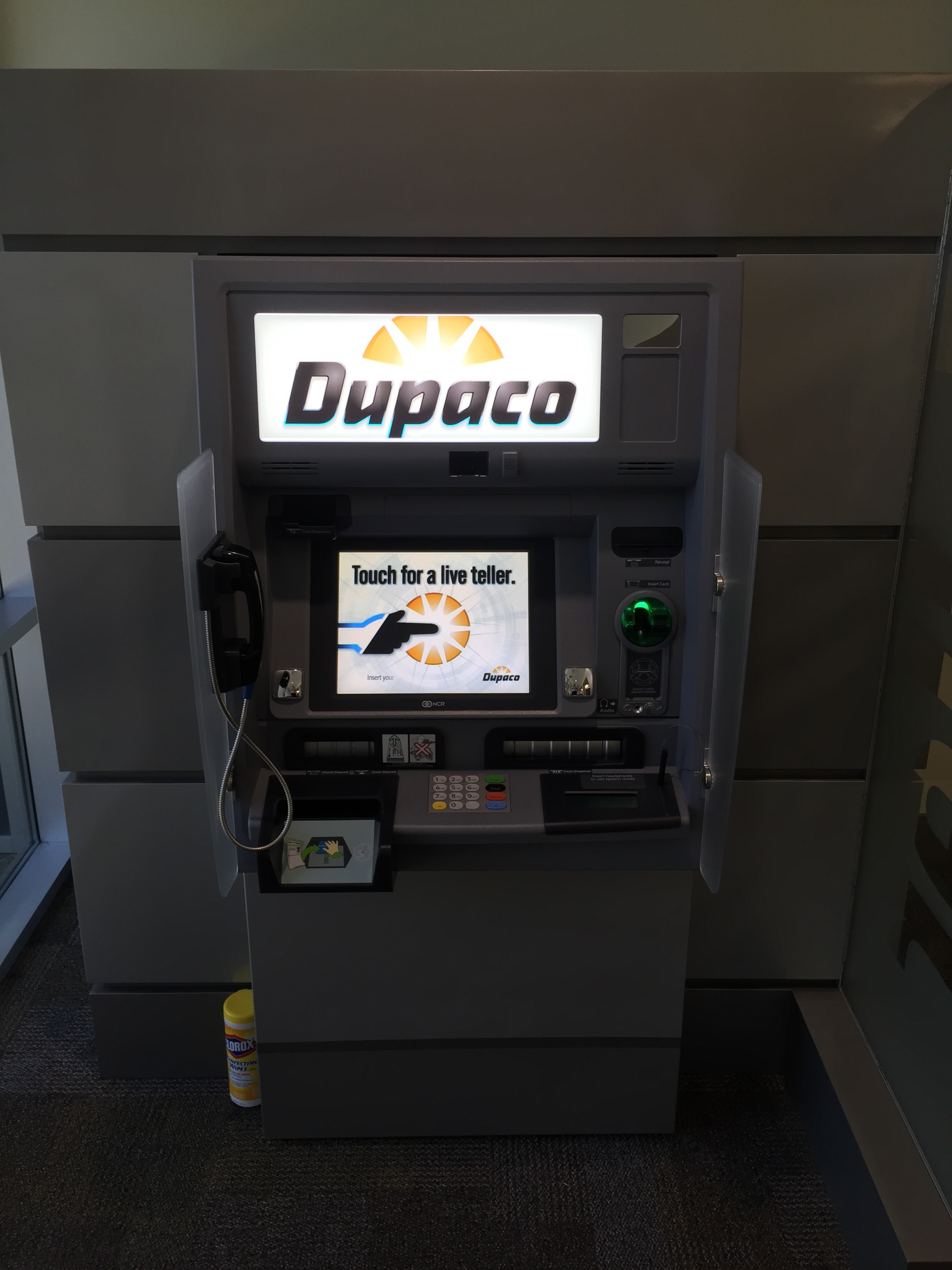 Dupaco ATM & Live Video Teller Outlet at MercyOne Waterloo Medical Center  in W 9th St, Waterloo, Iowa | WeLoans